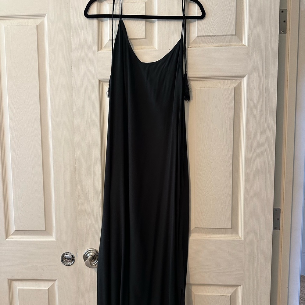 Acacia Swimwear Black Long Dress